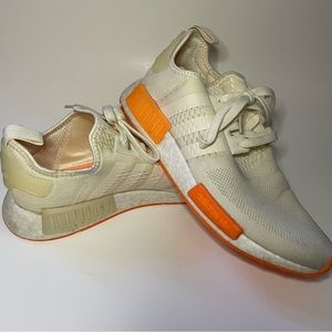 Adidas Nmd r1 Cream White And ScreamingOrange